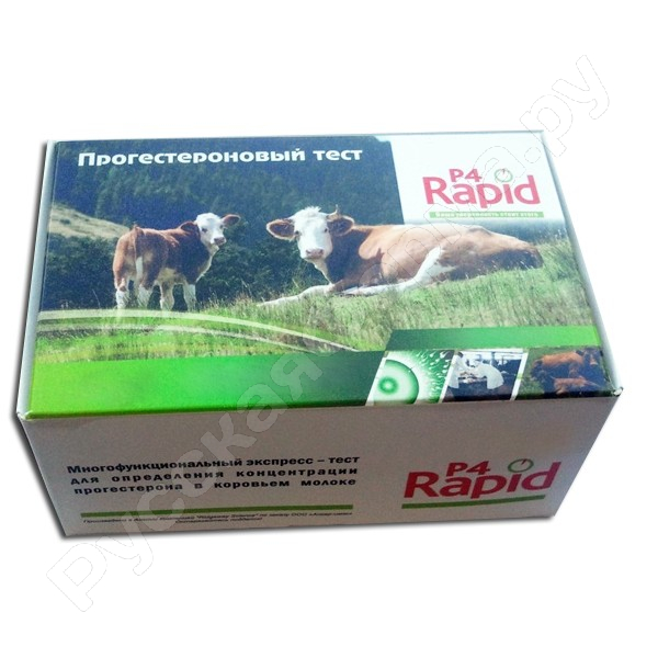 Купить Тест-наборы для молока на прогестерон P4 Rapid (упаковка 25шт)