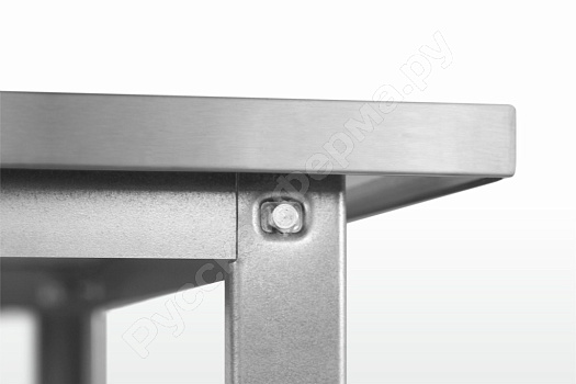 Стол производственный нержавеющая сталь с обвязкой СПРН 1200х700