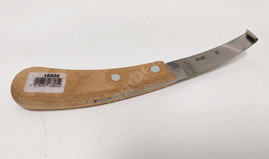 Нож для обработки копыт Profi широкий левая рука