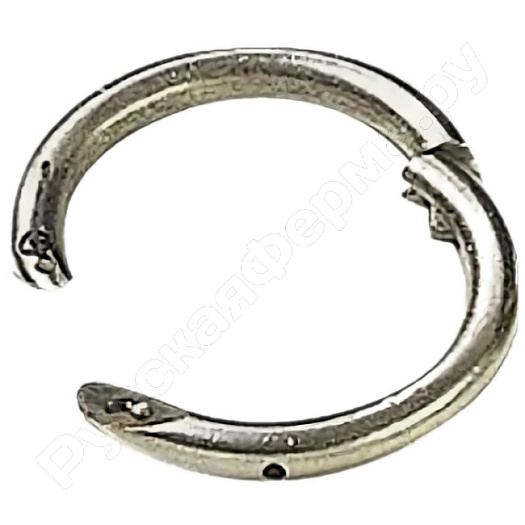 Носовое кольцо для быка никель 50мм (упаковка 5шт)
