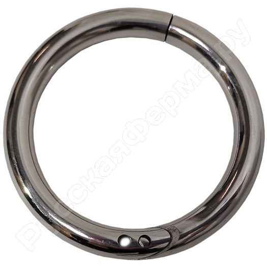Кольцо носовое для быков 57мм нержавеющая сталь (упаковка 5шт)