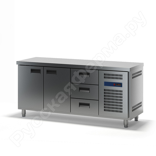Стол холодильный СХ-1/2Д-3Я (1835х600х870)