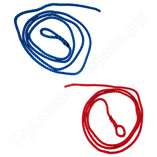 Акушерская веревка красно-синяя 2м