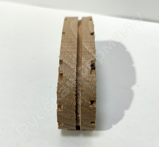 Деревянная колодка 112мм (упаковка 10шт)
