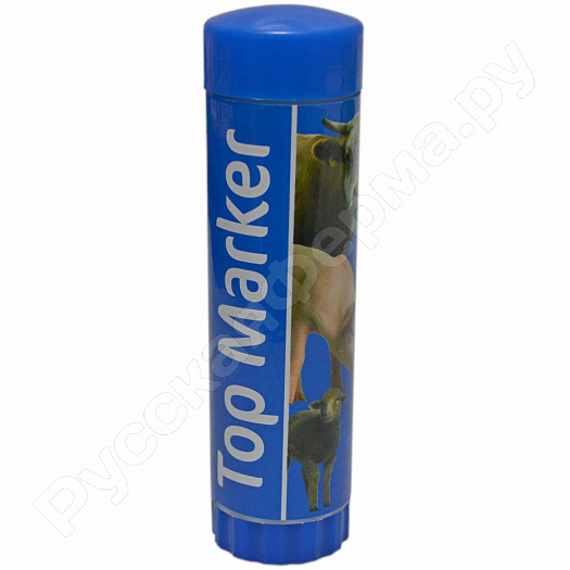Карандаш для маркировки скота TopMarker синий
