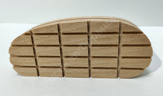 Деревянная колодка XL 130мм (упаковка 10шт)