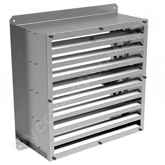 Приточный вентиляционный клапан для коровника ПКФ 5.5 (500x500)