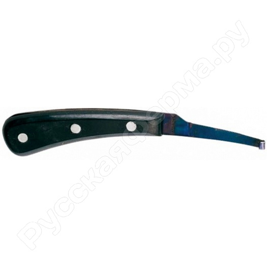 Нож для обработки копыт Black Blue правосторонний узкий